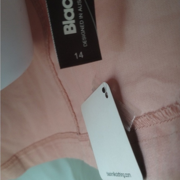 Blackmilk Light Baby Pink Corduroy Dress LIMITED - Picture 4 of 4